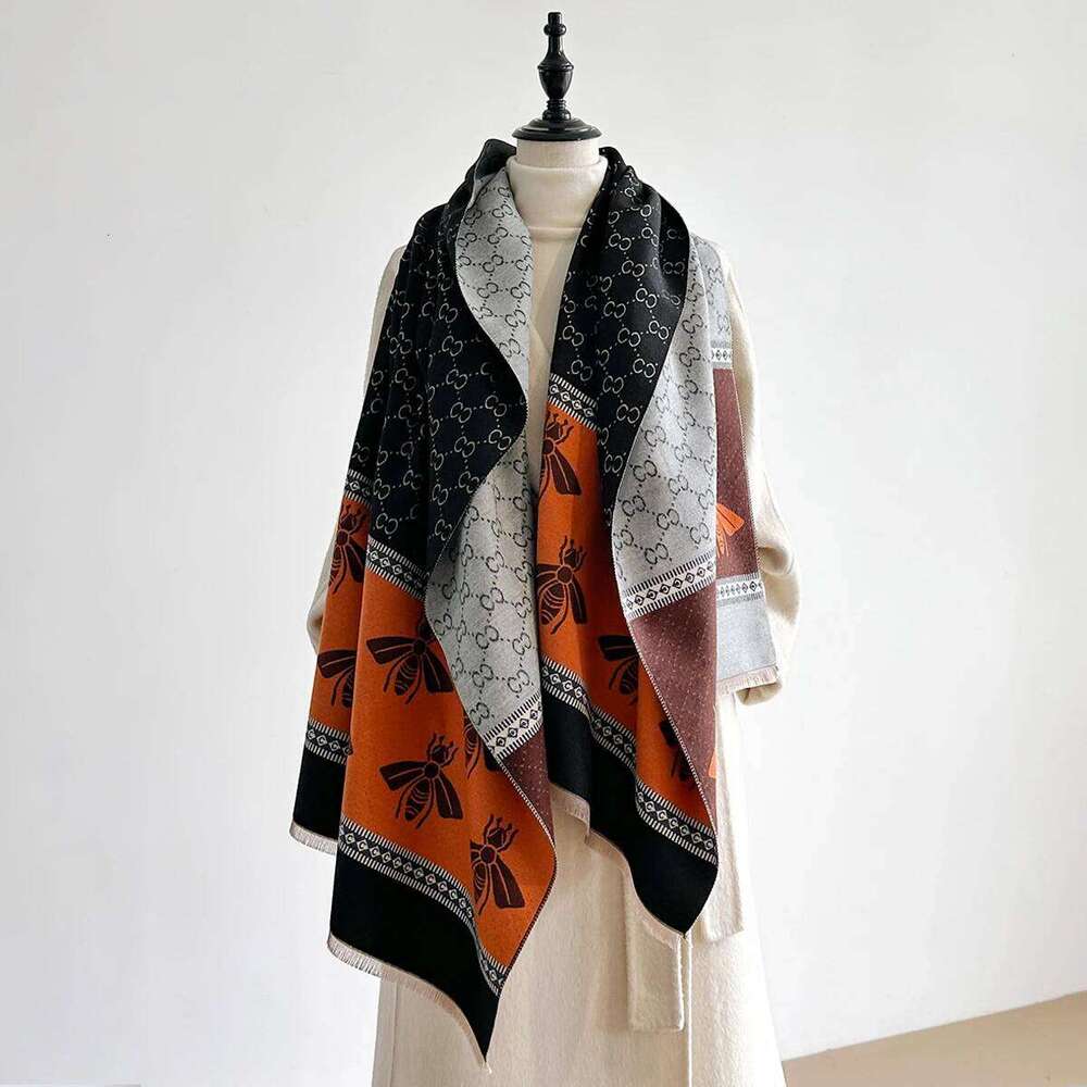 New Design Winter Warm Cashmere Shawl Scarf for Women Luxury Pashmina Blanket Wrap Bandana Femal Thick Poncho Echarpe Foulard Z260226