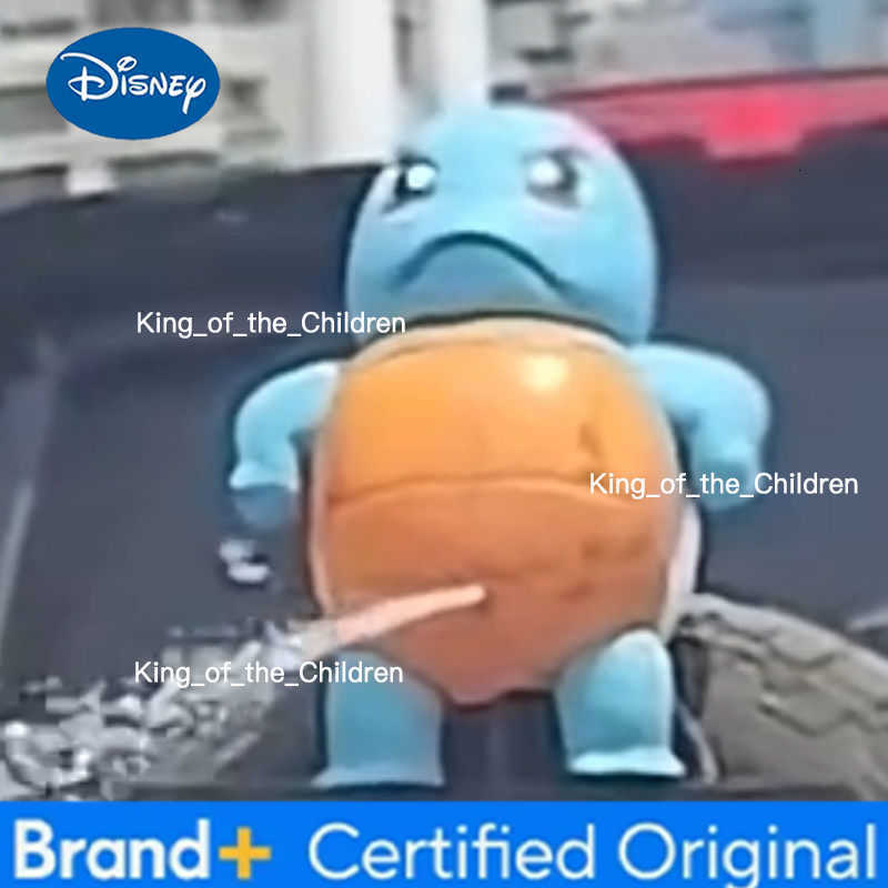 Disney Squirtle Water Spraying Toy Large Size Cute Collectible Action Figure Jenny Car Accessory Popular Anime Model Hand Figure H260227