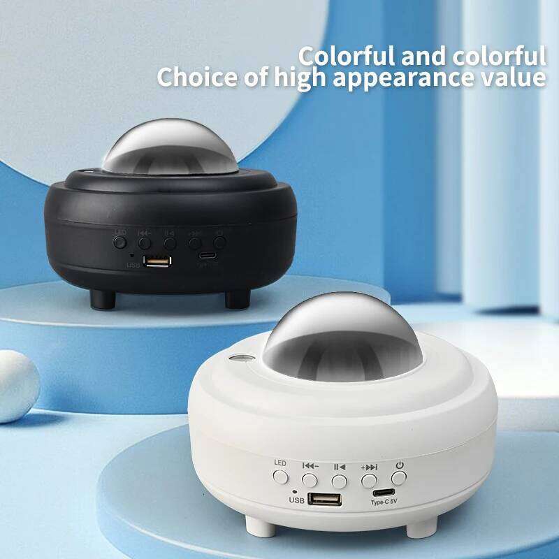 LED Aurora Galaxy Starry Sky Projector Lamp Northern Lights Bedroom Home Room Decoration Nightlights Luminaires Gift Z260227