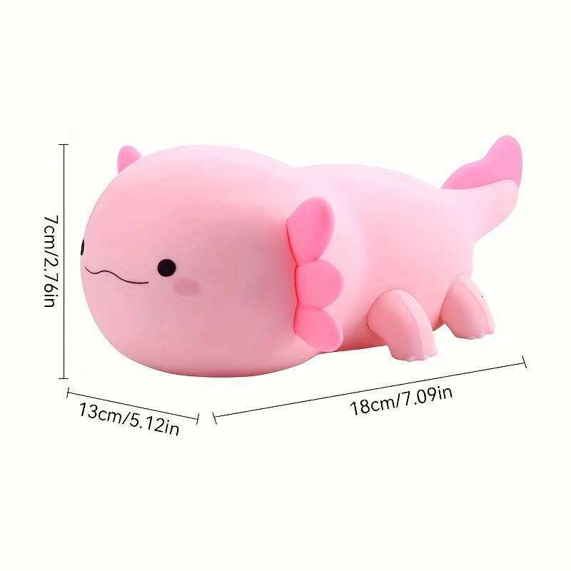 Multi-color cartoon night light, touch-sensitive timer function, USB rechargeable desk lamp, suitable for room and home dcor. Z260227