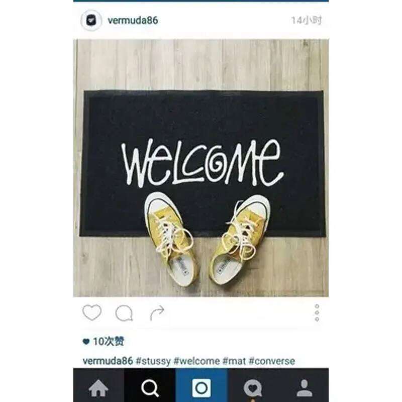 PVC Welcome Mat Replacement Insole Carpet, Floor Mat, Blanket Kitchen Rug, Rugs, Door, Home Textile, Garden H260227 - view 4