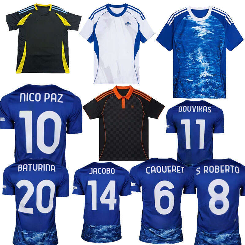 2025-2026 season jersey for Como Ignace Van Der Brempt soccer jerseys Jean Butez Martin jerseys footbal Baturina Nicolas football jersey Shirt Set football jersey