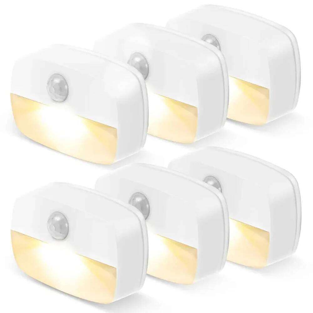 LED Auto ON/OFF Smart Lamp Under Cabinet PIR Motion Sensor Kitchen Bedroom Light for Night Cupboard Closet Stairs Z260227