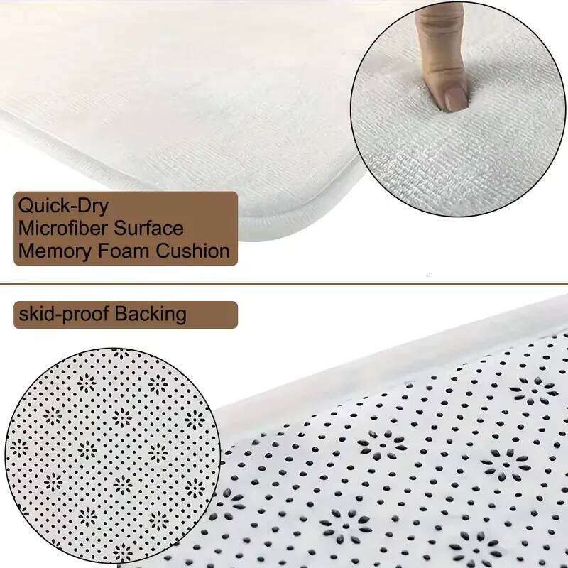 VIKAMA Cartoon-Shaped Carpet, Soft Bedroom Bedside Rug, Living Room Cloakroom Non-Slip Area Mat, Home Decoration H260226