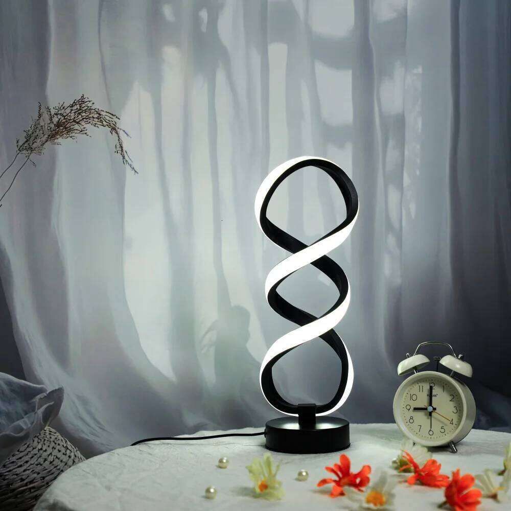 1PC Creative Modern Artistic Desk Lamp, Powered by USB - Three-color Lighting, Suitable for Various Occasions Z260227