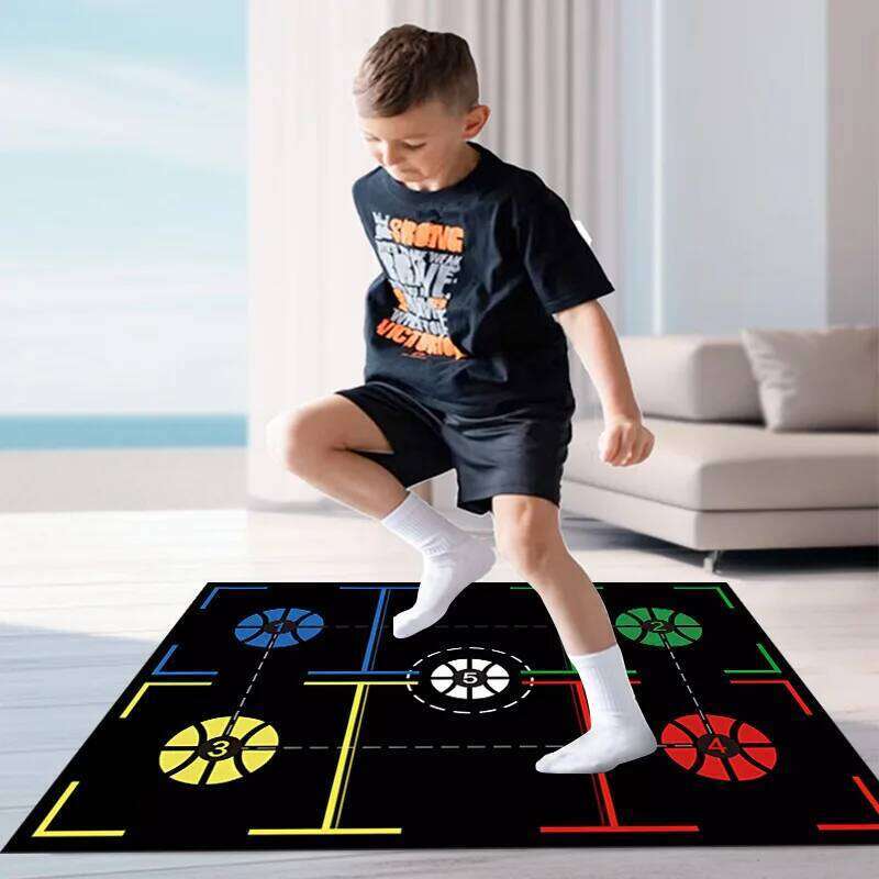 Basketball Train Mat Non Slip Soundproof Material Children Adolescents Indoor Ball Control Training Dribbling Drill Thickening H260226