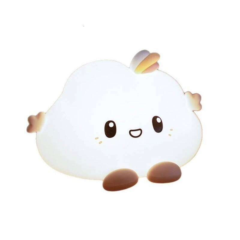 Cloud Nightlight Bedhead Atmosphere Lighting Bedroom Sleep Suitable For Baby Feeding Usb Charging Patting Light Z260227