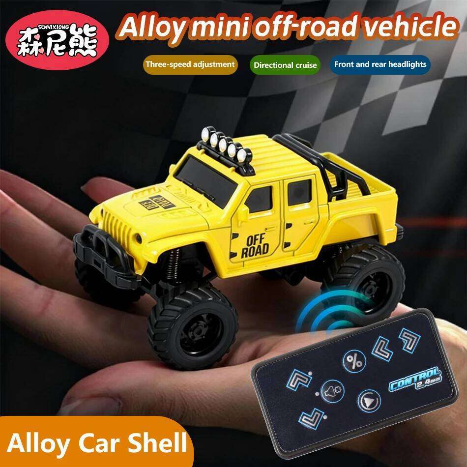 SENNIXIONG 1/64 RC RTR MINI Alloy Off-Road Car Speed Racing Drift SUV Climbing Truck All Terrain Vehicle Toy for Children Gift H260227