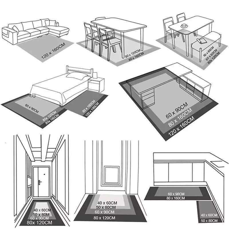 Furry Decoration Super Soft Large Area Full Carpet Floor Mat Modern Winter Thick Tea Table Rugs for Bedroom Living Room Rug H260226