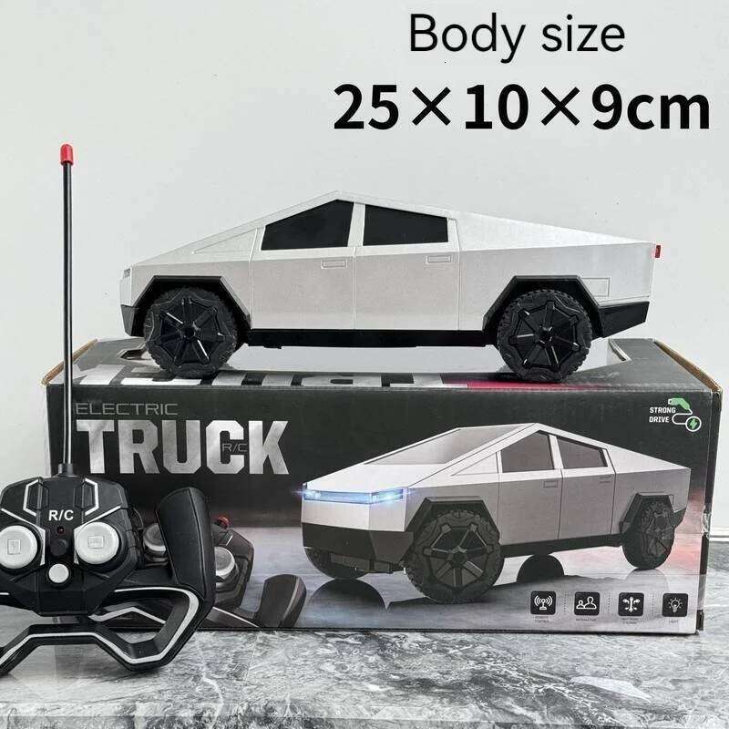 1:12 Cybertruck Offroad Station Wagon Batmobile Rc Car Pickup Truck Simulation Collection Model Kids Toys Boy Gift H260227