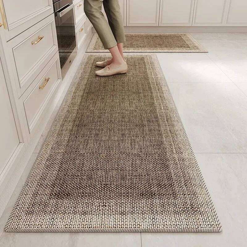 for Kitchen Floor Mat Runner Rug Solid Color Carpet Long Foot Mats Minimalist Style Home Decoration Rugs H260226