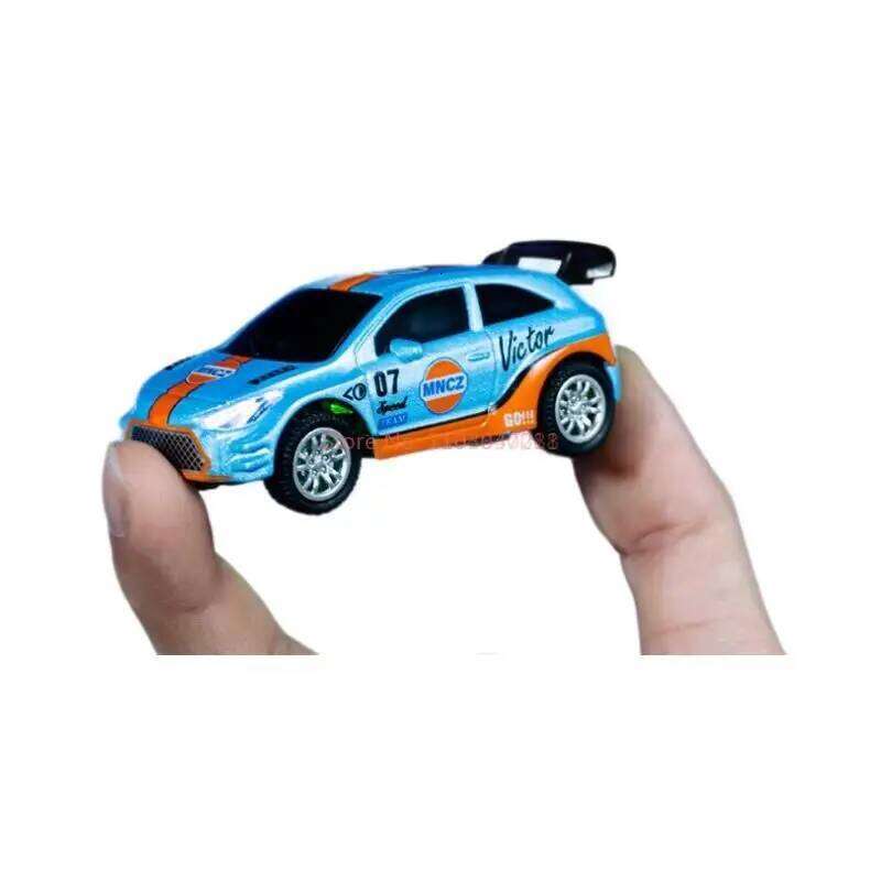 New Mini Alloy Remote Control Car Pocket Rc Desktop Miniature Drift Racing Children'S Holiday Gift H260227