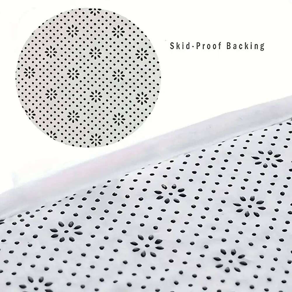 1pc long strip thickened kitchen floor flannel non-slip bathroom absorbent home door dirt-resistant foot mat H260227 - view 3