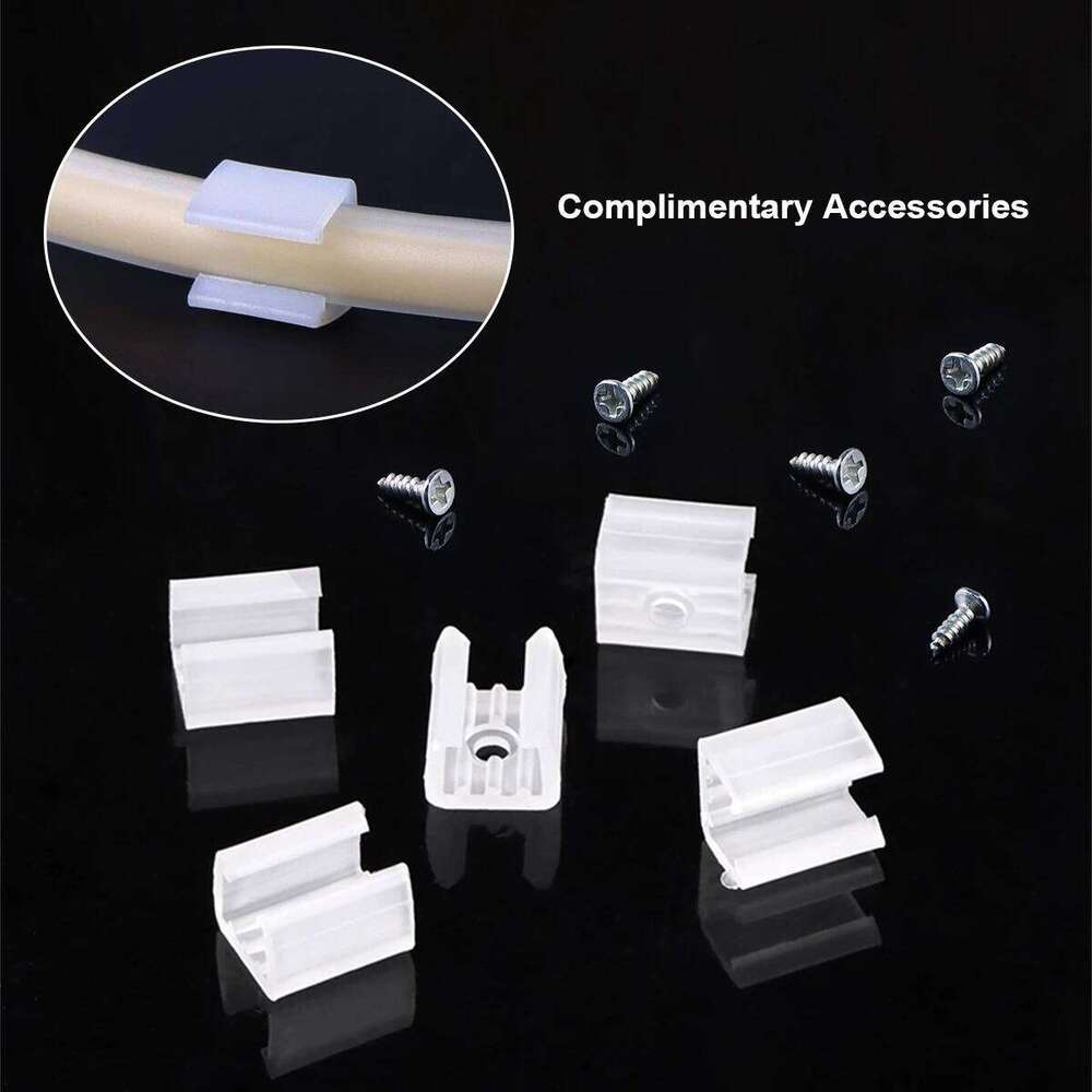 40 Meter Strip Lights Waterproof Flexible COB LED Light Tape US /EU Plug for Christmas Decor Bedroom lamp 110V 220V 230V Z260226