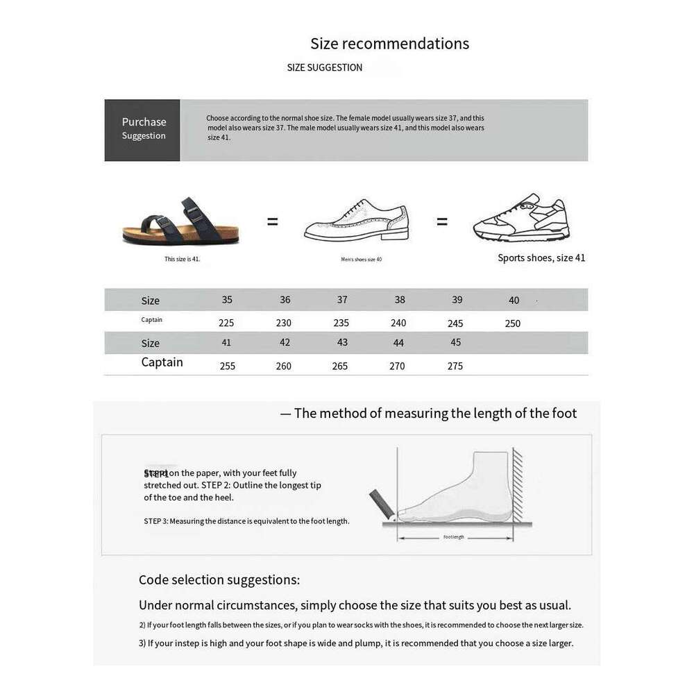 beautiful Summer pretty Classic Slippers Clogs For Women Men Slip-On Cork Mules Sandals Outdoot Beach Slides With Adjustable Double Buckle