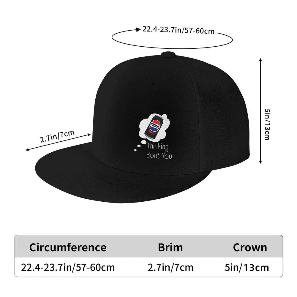 Thinking Bout You Pepsi Max Unisex Caps Outdoor Trucker Baseball Cap Snapback Hats Breathable Casquette Z260226