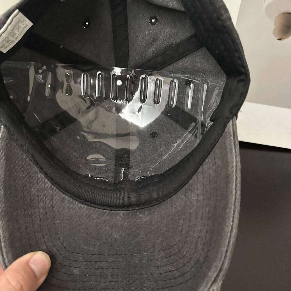 2026 Y2K Washed Denim Cap Ola Letter Embroidery, Vintage Style, High-Quality, Luxury Feel, Adjustable Baseball Hat 26Y0227