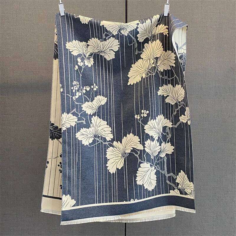 2025 Winter Warm Cashmere Scarf for Women Luxury Print Pashmina Shawl Wrap Neckerchief Female Bufanda Echarpe Design Headband Z260226