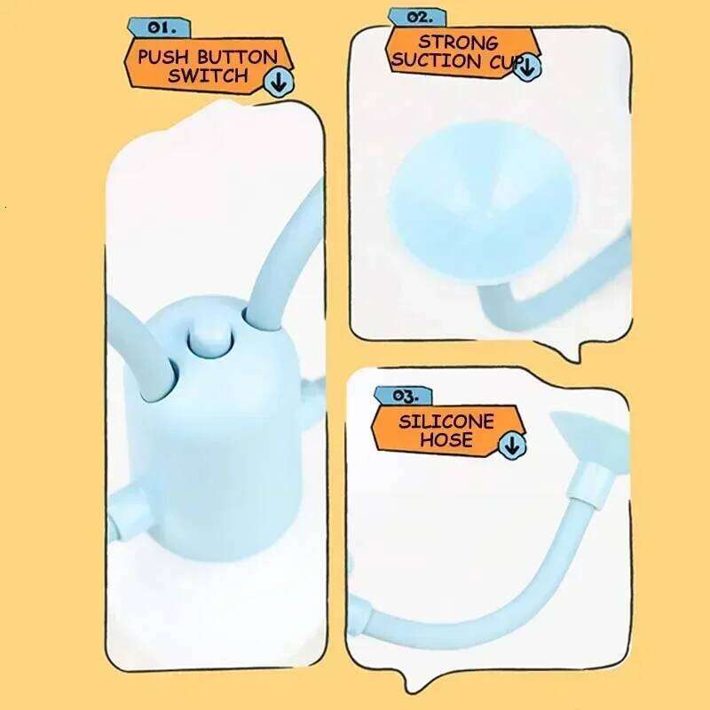 Creative Bedroom Table Lamp Cute and Funny Night Wistable Vacuum Adsorption Mini Light Gift for Girls Stress-Relieving Toy Z260227