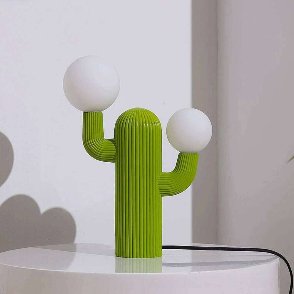 Cactus Design Art Decor Pigeon Lamp Table Lamps Mood Light Bedroom Living Room Indoor Home Decorative Fixture Z260227