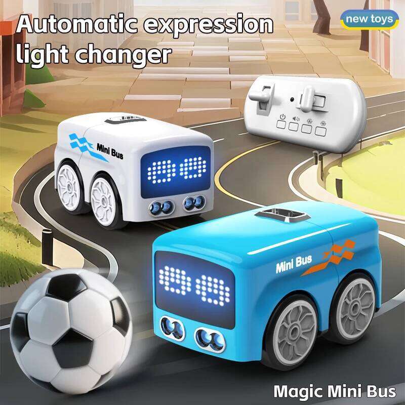 Gesture Induction RC Mini Bus Magic Intelligent Remote Control Cartoon Car Senior Smart Electric Vehicle ChildrenToy H260227