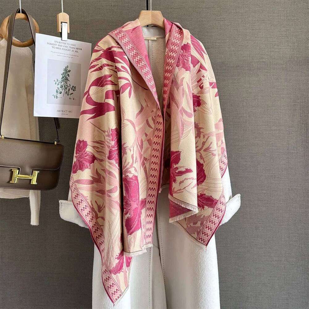 Autumn Cashmere Scarf for Women Thick Warm Winter Blanket Brand Female Luxury Quality Shawl Wrap Bufanda Poncho Echarpe Pashmina Z260226
