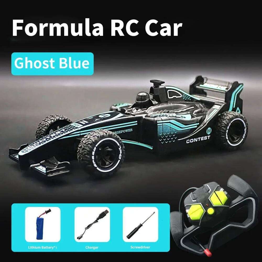 Mini Remote Control Rechargeable Drifting Racing Vehicle 2.4G High-Speed Electronic F1 RC Sports Car Boy Kids Toy Gifts H260227