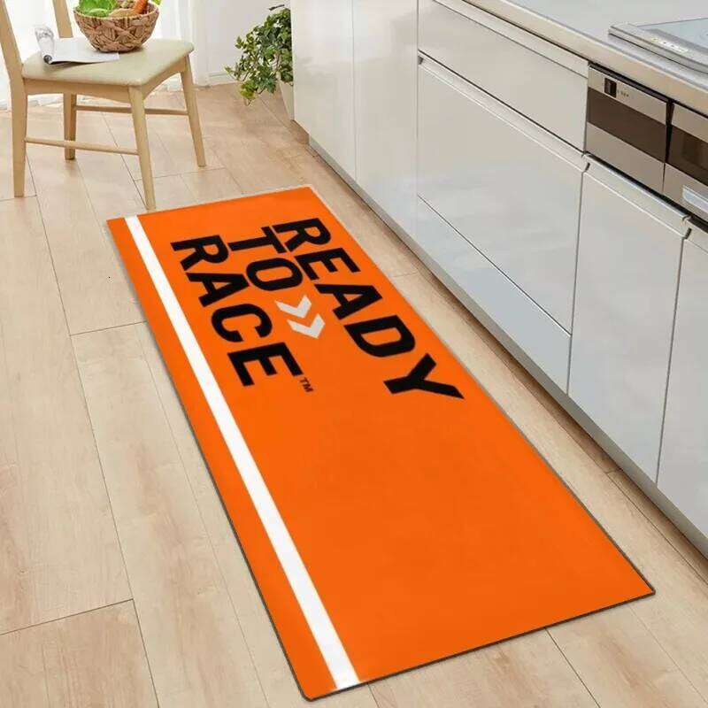 Ready To Race Carpet Garage Racing Motorcycle Mat Cool Moto Display Hallway Anti-slip Home Decoration H260226