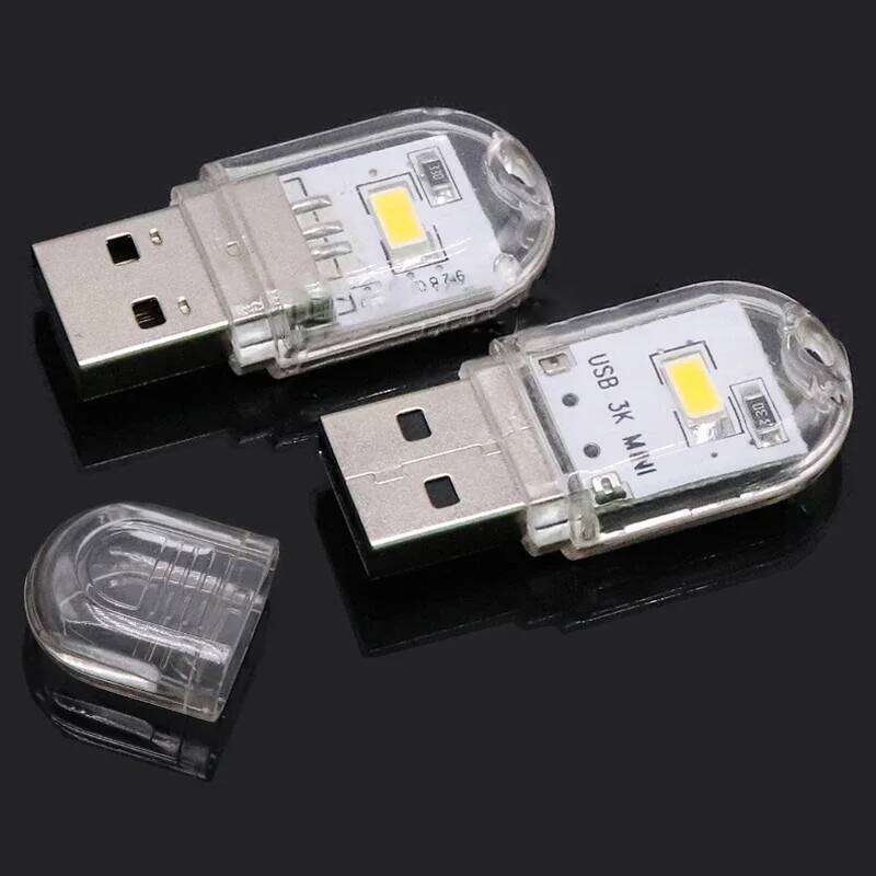 USB Plug LED For Power Bank/computer Mini Led Book Lamp Protection Night Laptop Small Reading Light Z260227