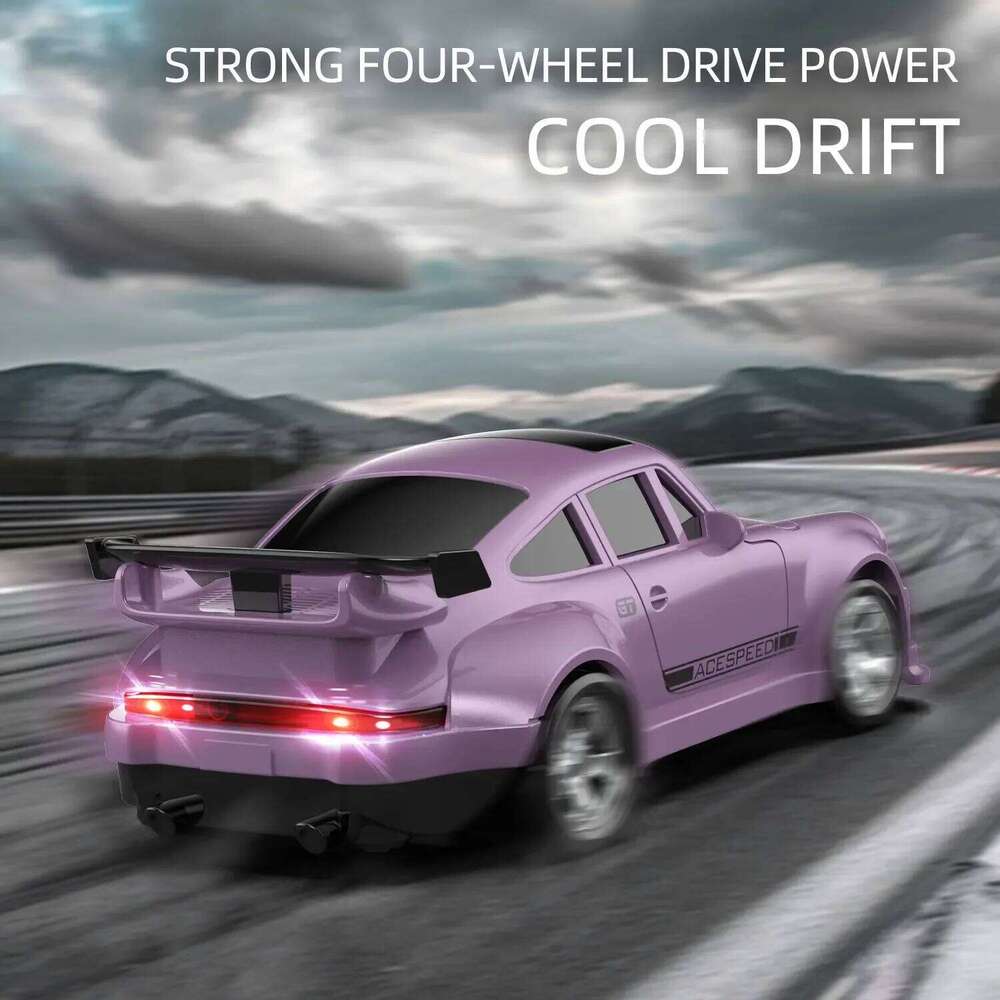 1/64 Mini RC Drift 2.4G 4CH High Speed Remote Controlled Racing Cars Kids Desktop Supercar Radio Control Sport Car Boys Toy H260227