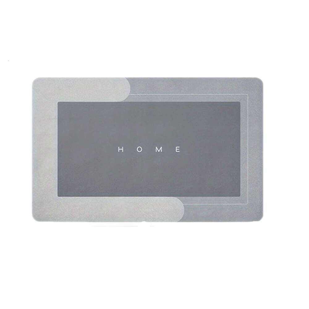 1pc 40*60cm Super Absorbent Floor Mat For Bathroom Non Slip, Fast Drying Soft, Carpet Shower Tub Outdoor Doormat Supplies H260226