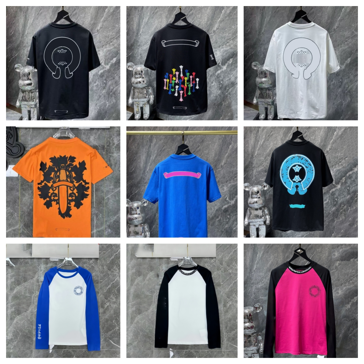 designer shirt t shirt for men women shirts loose oversize tees sweatshirts fashion Printed cotton casual tees short sleeve hip hop hoodies designer clothes