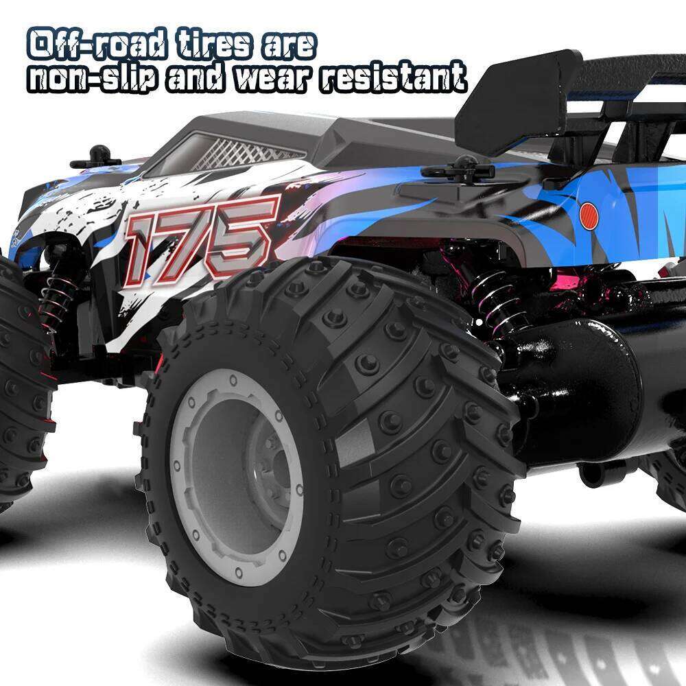 JJRC Q175 RC Off Road 1:18 20 Km/h 2.4GHz Double Motors Drive with LED Light Remote Control Cars Drift Truck Toys Christmas H260227