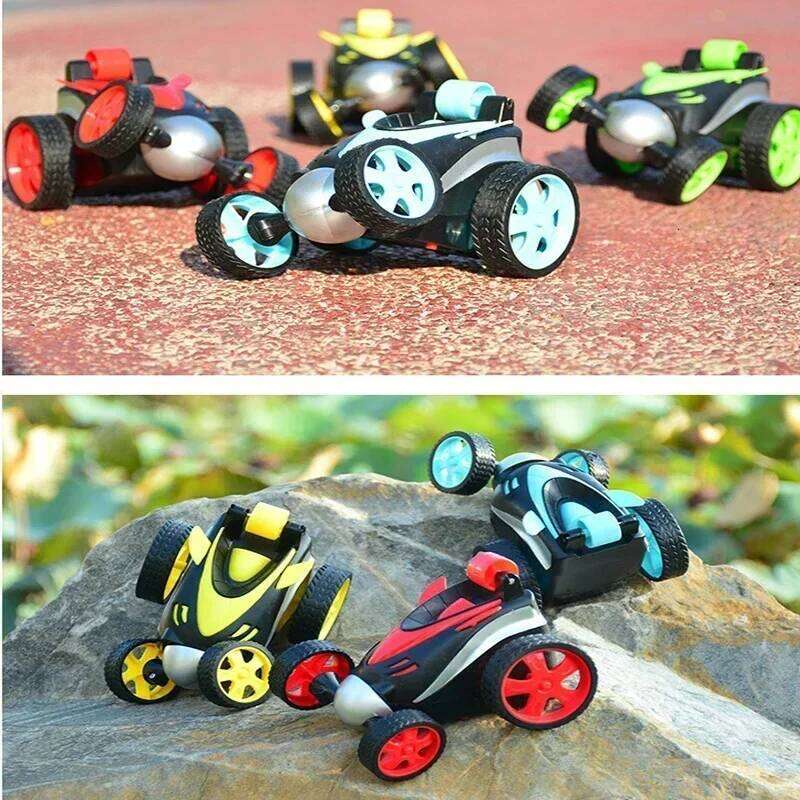 Stunt RC Electric Universal Rolling Drift Tumbling Dump Truck Wireless Remote Control Toys Off-road Racing Car Toy Gifts H260227