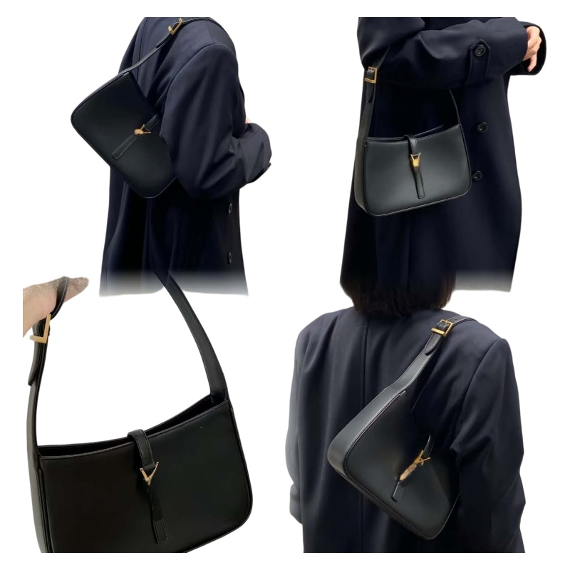 Designer Bag Shoulder Bag genuine Leather Classics Luxury Handbags Underarm Bag ToteBag Purses Brand Women Golden Silver Metal chai Fashion Hobo bags