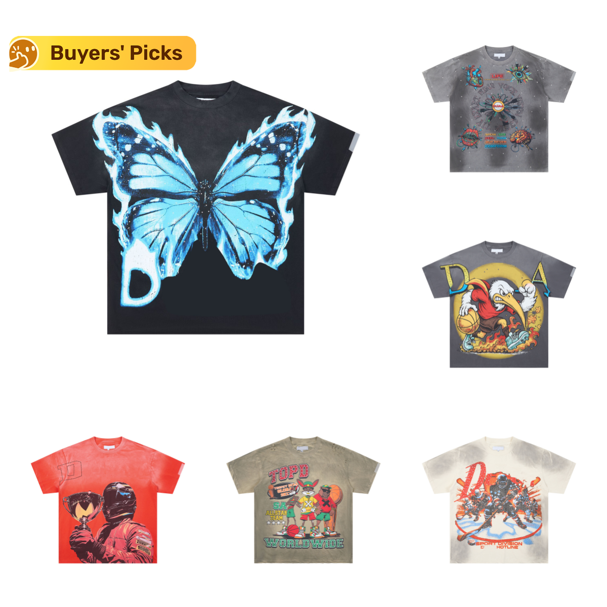 Designer T Shirt Men Shirt Vintage Rhinestone-Embellished Holey Tee Hoodie Shirts Printed Summer Tee Mens Breathable Tees Street Cotton Pants High Quality Size S-XL