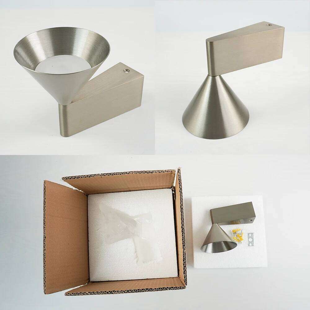 LED Aluminum Warm White Waterproof Outdoor Indoor Living Room Bedroom Modern Nordic Wall Lamp Garden Corridor Z260227