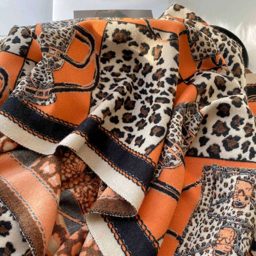 2023 Autumn Winter Women Outdoor Keep Warm Large Size Scarf Thick Imitated Cashmere Shawl Lady New Luxury Design Z260226