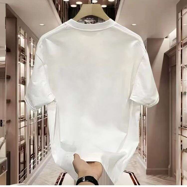 Mardi Hefxessdr Fashion, casual, loose and versatile men's trendy brand round neck T-shirt top is 100% pure cotton Unisex t shirts