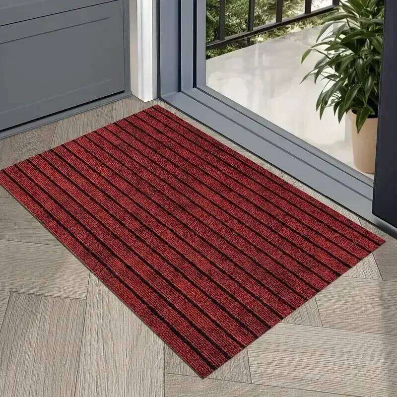 Slip Oil Resistant, Durable Waterproof Anti Fouling Floor Mat, Soft and Thick Striped Carpet, Popular Style H260226