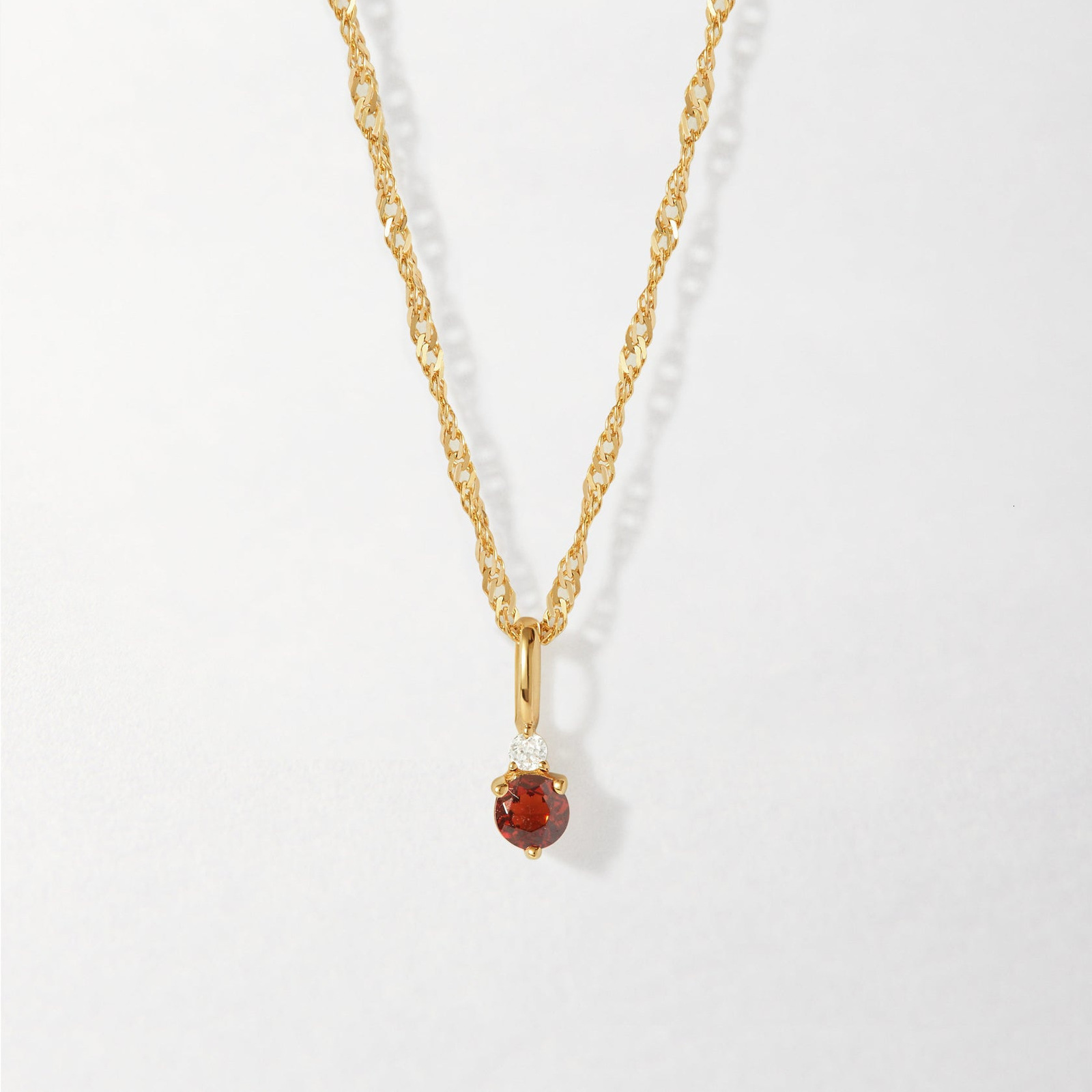 December new stainless steel birthday vacuum electroplated gold color-retaining DIY pendant accessories 18K in a stone furnace241018