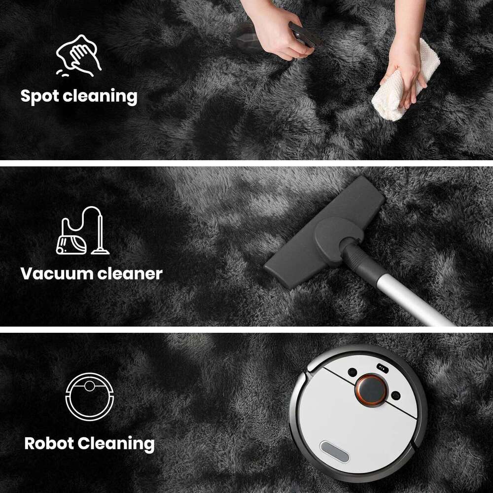 VIKAMA Minimalist Style Living Fluffy And Slip-Resistant Children's Room Mat, Bathroom Carpet, Home Decoration H260226