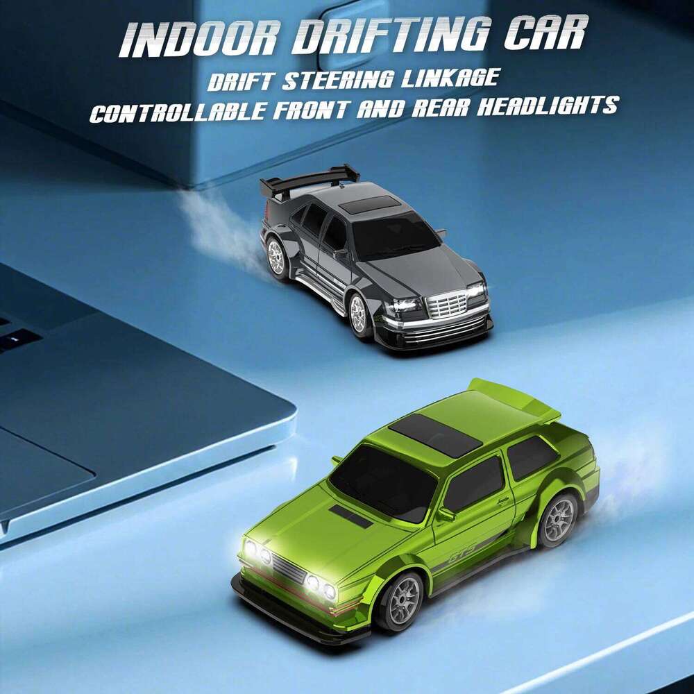 FQD17 FQD19 1:43 Scale Full-Size 4WD 2.4g Gyroscope Calibration Drift Steering Light Linkage Mini Remote Control Car H260227