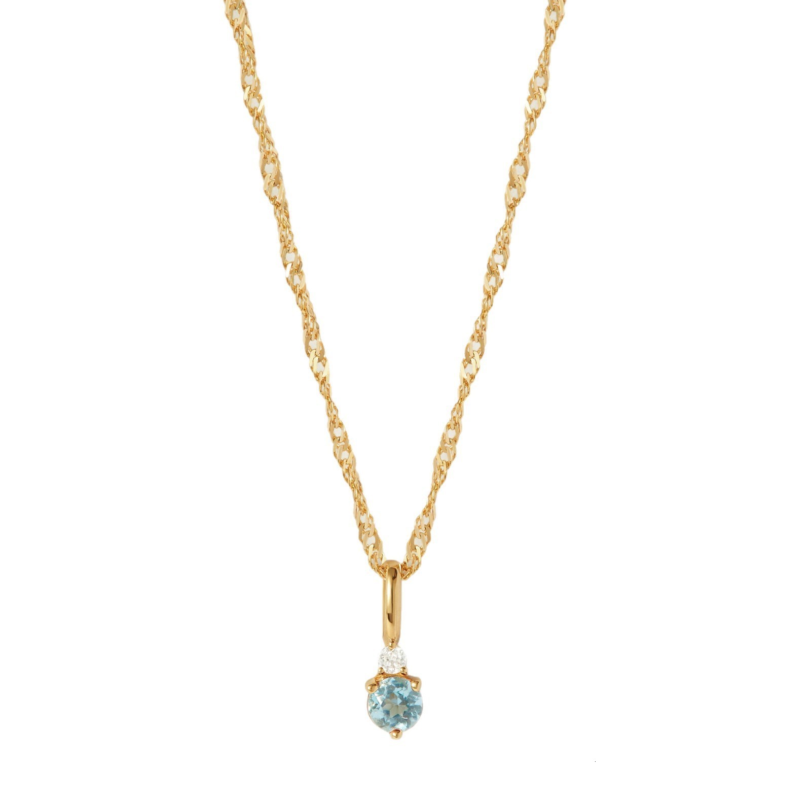 December new stainless steel birthday vacuum electroplated gold color-retaining DIY pendant accessories 18K in a stone furnace241018