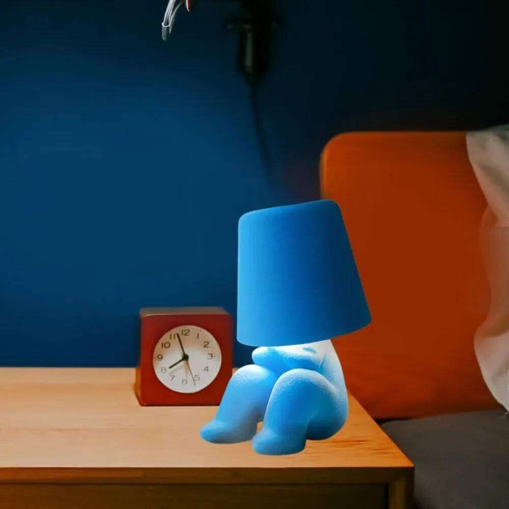 New Colorful Control Lamps Home Decoration Bedside Touch Light Flocking Velvet Table Lamp Z260227