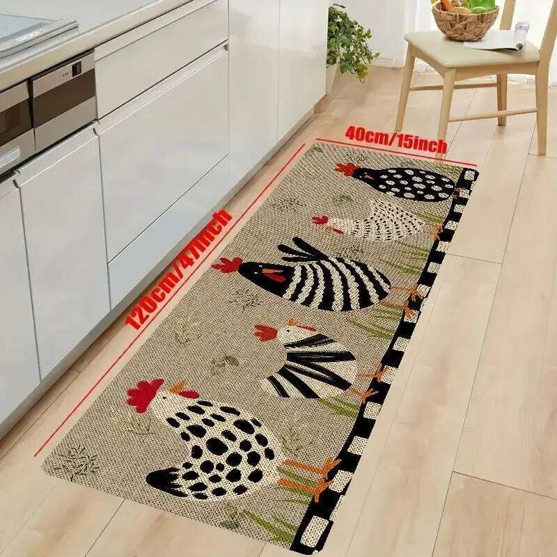 VIKAMA Soft Floor Mat, Designed To Reduce Fatigue, With Anti-Slip Running Mat Design, Suitable For Floors, Doorways H260226