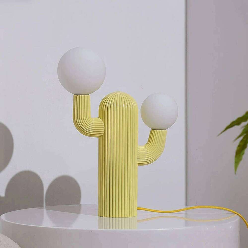 Cactus Design Art Decor Pigeon Lamp Table Lamps Mood Light Bedroom Living Room Indoor Home Decorative Fixture Z260227
