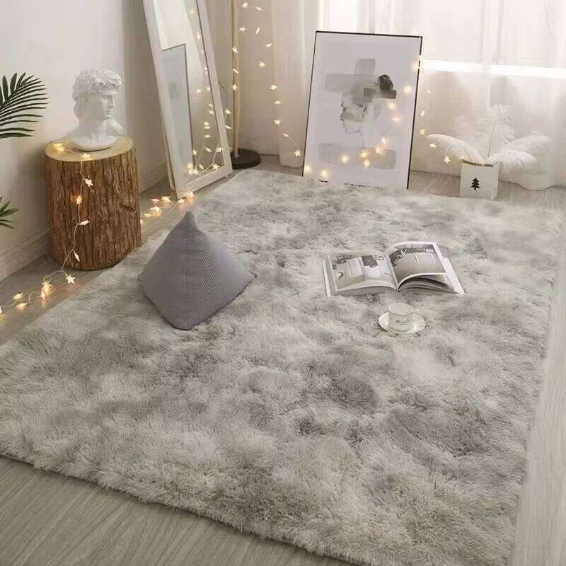Furry Decoration Super Soft Large Area Full Carpet Floor Mat Modern Winter Thick Tea Table Rugs for Bedroom Living Room Rug H260226