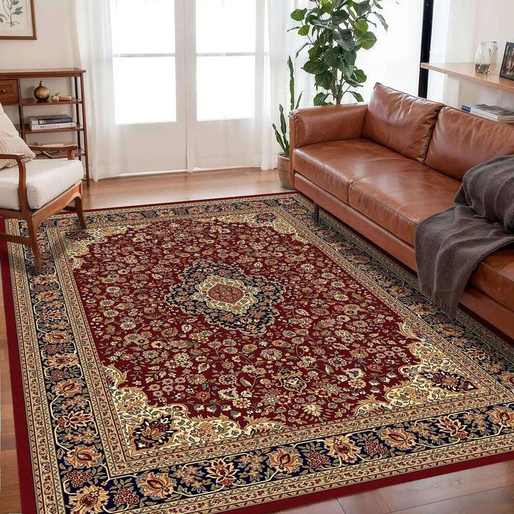 VIKAMA Bohemian Crystal Velvet Anti Slip Carpet For Living Room ,Floor Bedroom Big Size Rugs, Sofa Mats, Study,Home Decoration H260226