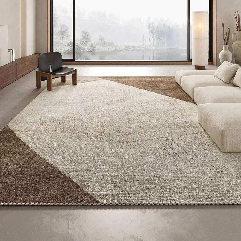 Nordic style crystal velvet carpet living room bedroom bed advanced antique sofa light luxury coffee table blanket H260226